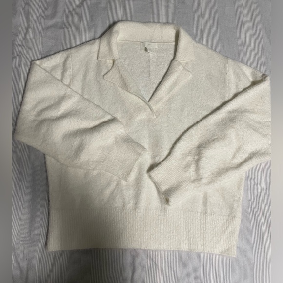 H&M White Women's Sweater - Picture 2 of 5